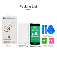 Load image into Gallery viewer, 2.5D Full Glue Full Cover Ceramics Film for iPhone 8 / 7, For iPhone 8 / 7 (Black)(1 PC), For iPhone 8 / 7 (White)(1 PC)