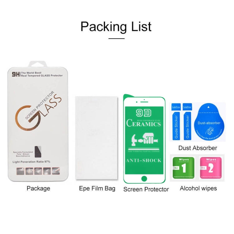 2.5D Full Glue Full Cover Ceramics Film for iPhone 8 / 7
