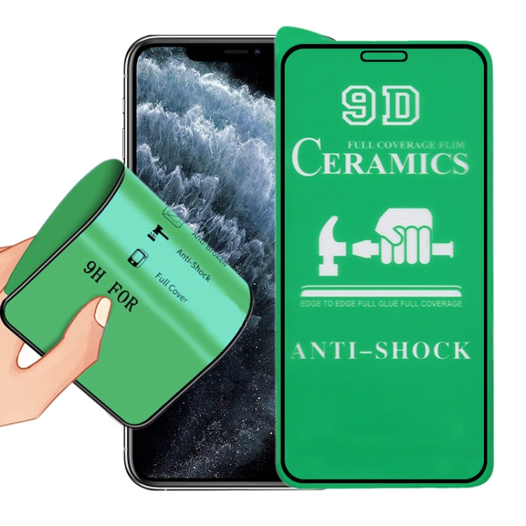 For iPhone 11 Pro / XS / X 2.5D Full Glue Full Cover Ceramics Film