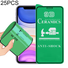 Load image into Gallery viewer, For iPhone 11 / XR 25pcs 2.5D Full Glue Full Cover Ceramics Film