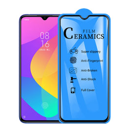 25 PCS 2.5D Full Glue Full Cover Ceramics Film for Xiaomi Mi A3 / Mi CC9e