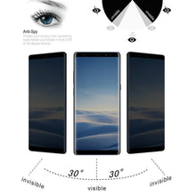 Load image into Gallery viewer, UV Full Cover Anti-spy Tempered Glass Film for Galaxy Note 8