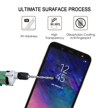Load image into Gallery viewer, Full Glue Full Cover Screen Protector Tempered Glass film for Galaxy A6+ (2018)