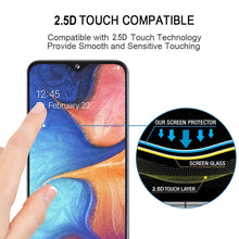 Load image into Gallery viewer, Full Glue Full Cover Screen Protector Tempered Glass film for Galaxy A7 (2018)