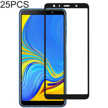Load image into Gallery viewer, 25 PCS Full Glue Full Cover Screen Protector Tempered Glass film for Galaxy A7 (2018)