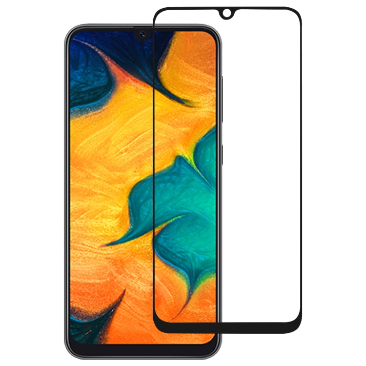 Full Glue Full Cover Screen Protector Tempered Glass film for Samsung Galaxy A30 / A50 / M30 / A40S / A30 JP