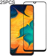 Load image into Gallery viewer, 25 PCS Full Glue Full Cover Screen Protector Tempered Glass film for Samsung Galaxy A30 / A50 / M30 / A40S / A30 JP