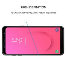 Load image into Gallery viewer, Full Glue Full Cover Screen Protector Tempered Glass film for Galaxy J8 (2018)