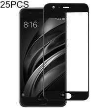 Load image into Gallery viewer, 25 PCS Full Glue Full Cover Screen Protector Tempered Glass film for Xiaomi Mi 6