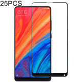 25 PCS Full Glue Full Cover Screen Protector Tempered Glass film for Xiaomi Mi Mix 2 & 2S