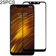 Load image into Gallery viewer, 25 PCS Full Glue Full Cover Screen Protector Tempered Glass film for Xiaomi Pocophone F1