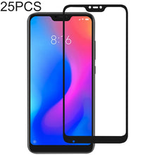 Load image into Gallery viewer, 25 PCS Full Glue Full Cover Screen Protector Tempered Glass film for Xiaomi Redmi 6 Pro / MI A2 lite