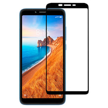 Load image into Gallery viewer, Full Glue Full Cover Screen Protector Tempered Glass film for Xiaomi Redmi 7A