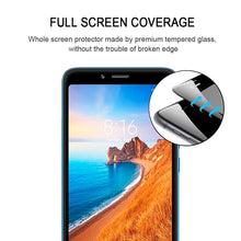 Load image into Gallery viewer, 25 PCS Full Glue Full Cover Screen Protector Tempered Glass film for Xiaomi Redmi 7A
