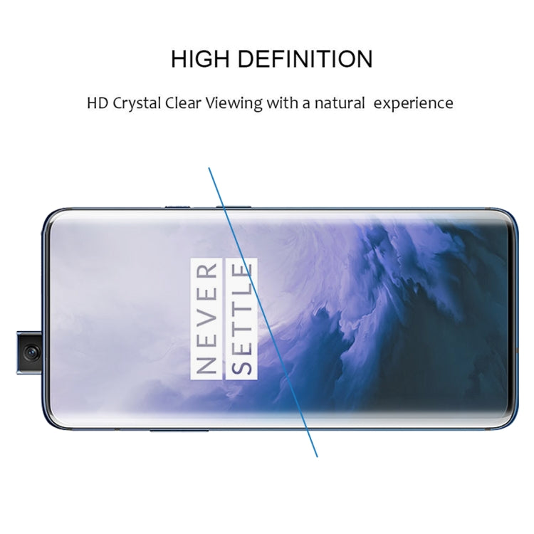 25 PCS 3D Curved Edge Full Screen Tempered Glass Film for OnePlus 7 Pro, For OnePlus 7 Pro, Transparent, 25 PCS, For OnePlus 7 Pro, Black, 25 PCS