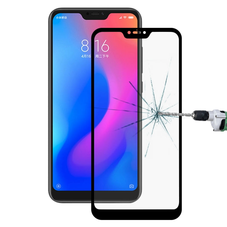 Ultra Thin 9H 3D HD Anti-burst Full Screen Carbon Fiber Tempered Glass Film for Xiaomi Redmi Note 6