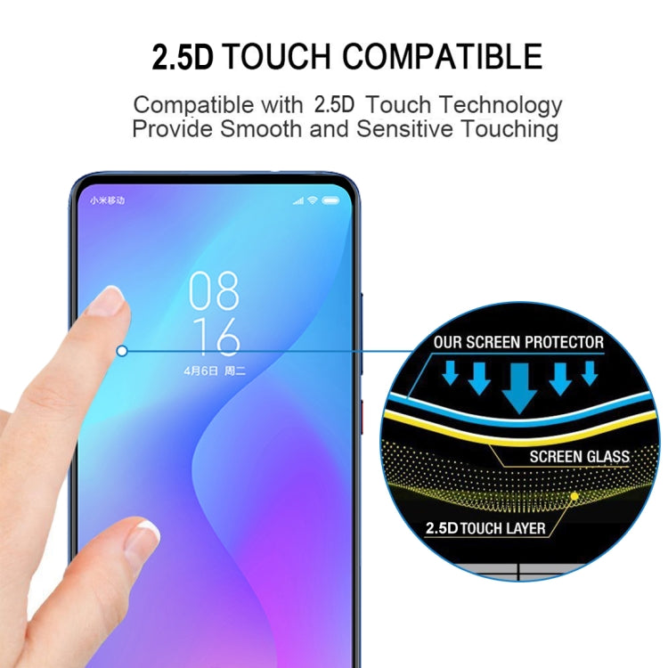2 PCS 9H 2.5D Full Screen Tempered Glass Film for Xiaomi Redmi K20 / Redmi K20 Pro / K20 Pro Premium