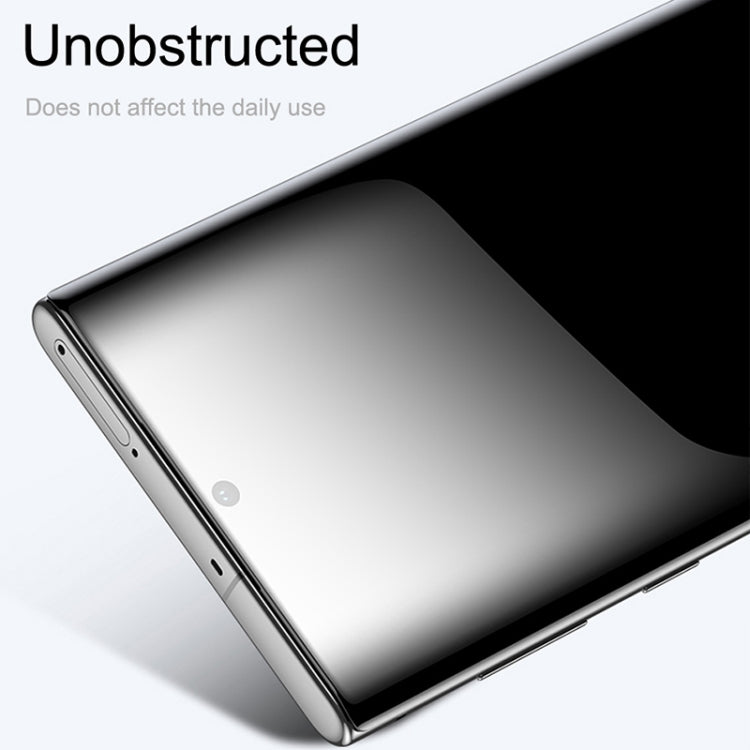 For Galaxy S10 5G  0.3mm 9H Surface Hardness 3D Curved Edge Glue Curved Full Screen Tempered Glass Film, Fingerprint Unlock Is Supported, For Galaxy S10 5G