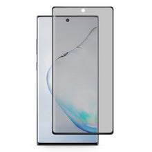 Load image into Gallery viewer, For Galaxy Note 10  0.3mm 9H Surface Hardness 3D Privacy Curved Edge Glue Curved Full Screen Tempered Glass Film, Fingerprint Unlock Is Not Supported, For Note 10