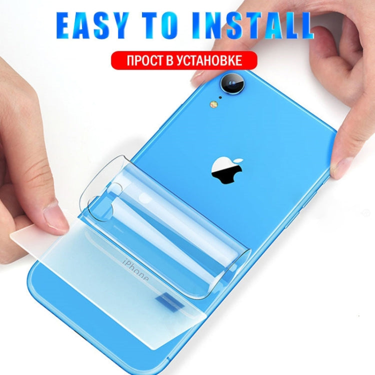 For iPhone 11 Pro Max Soft Hydrogel Film Full Cover Back Protector