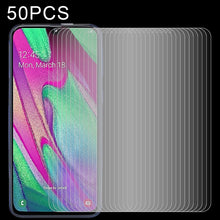 Load image into Gallery viewer, 50 PCS 2.5D Non-Full Screen Tempered Glass Film for Galaxy A40, For Galaxy A40 (50 PCS)