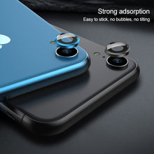 Load image into Gallery viewer, For iPhone XR Titanium Alloy Metal Camera Lens Protector Tempered Glass Film