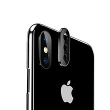 Load image into Gallery viewer, For iPhone XS Max Titanium Alloy Metal Camera Lens Protector Tempered Glass Film, For iPhone XS Max (Black)(1 PC), For iPhone XS Max (Silver)(1 PC), For iPhone XS Max (Gold)(1 PC)