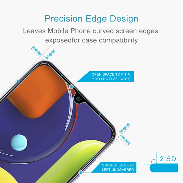10 PCS For Galaxy A50s 2.5D Non-Full Screen Tempered Glass Film