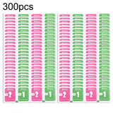 300pcs Dry-Wet Wipes Screen Protectors Accessories Alcohol for Pad Mobile Phone Watch Screen Cleaning Cloth, Size: 5 x 5cm / Piece