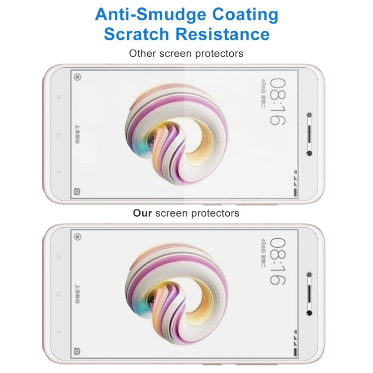 10 PCS for Xiaomi Redmi 5A 0.26mm 9H Surface Hardness 2.5D Curved Edge Tempered Glass Screen Protector