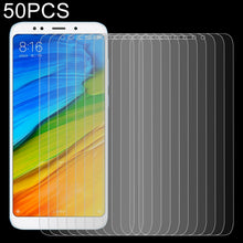 Load image into Gallery viewer, 50 PCS for Xiaomi Redmi 5 Plus  0.26mm 9H Surface Hardness 2.5D Curved Edge Tempered Glass Screen Protector