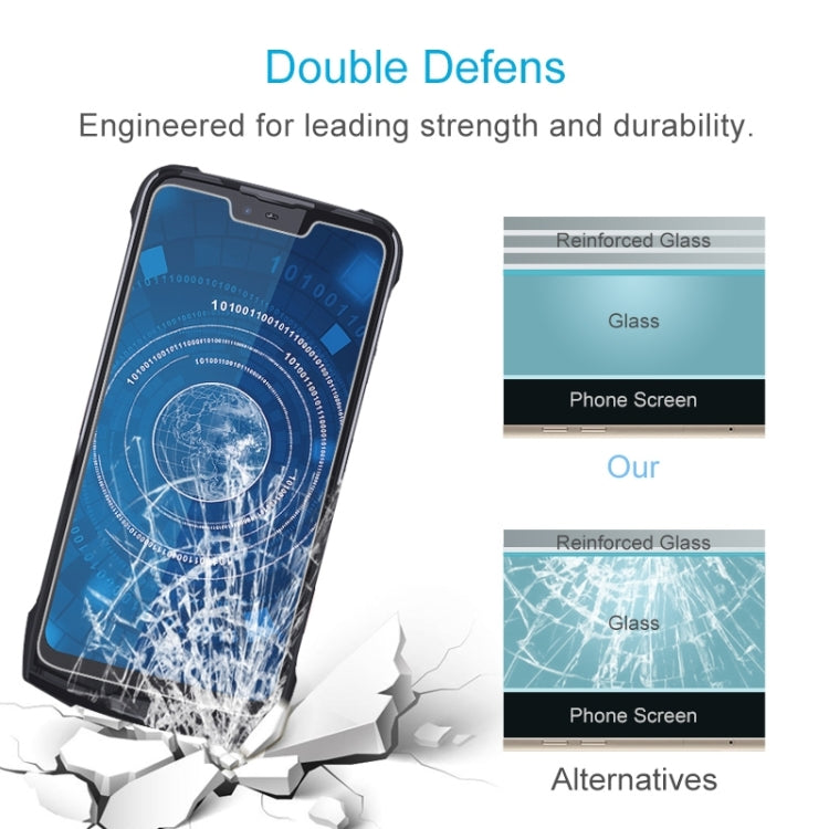 For DOOGEE S90 2.5D Non-Full Screen Tempered Glass Film