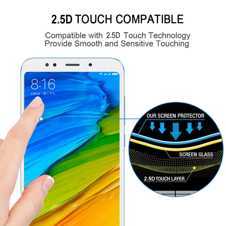 0.33mm 9H 2.5D Full Screen Fully Adhesive Tempered Glass Film for Xiaomi Redmi 5 Plus