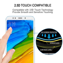Load image into Gallery viewer, 0.33mm 9H 2.5D Full Screen Fully Adhesive Tempered Glass Film for Xiaomi Redmi 5 Plus