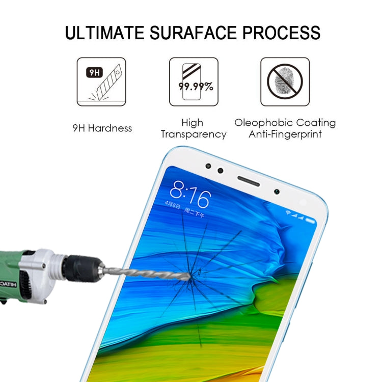 0.33mm 9H 2.5D Full Screen Fully Adhesive Tempered Glass Film for Xiaomi Redmi 5 Plus