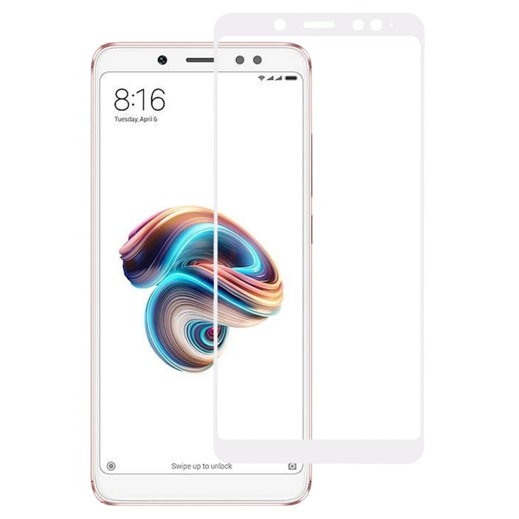 0.33mm 9H 2.5D Full Screen Fully Adhesive Tempered Glass Film for Xiaomi Redmi Note 5 Pro