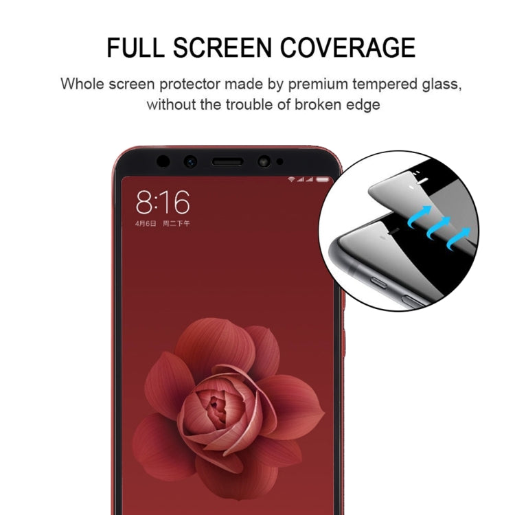 0.33mm 9H 2.5D Full Screen Fully Adhesive Tempered Glass Film for Xiaomi Mi 6X