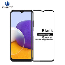 Load image into Gallery viewer, For Samsung Galaxy A22 4G PINWUYO 9H 3D Curved Full Screen Explosion-proof Tempered Glass Film(Black)