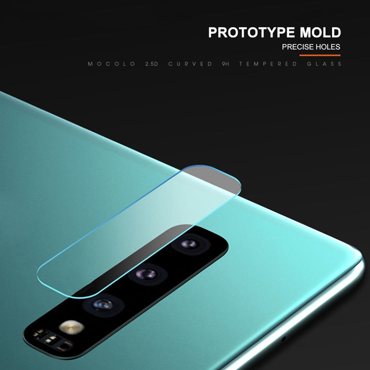 mocolo 0.15mm 9H 2.5D Round Edge Rear Camera Lens Tempered Glass Film for Galaxy S10