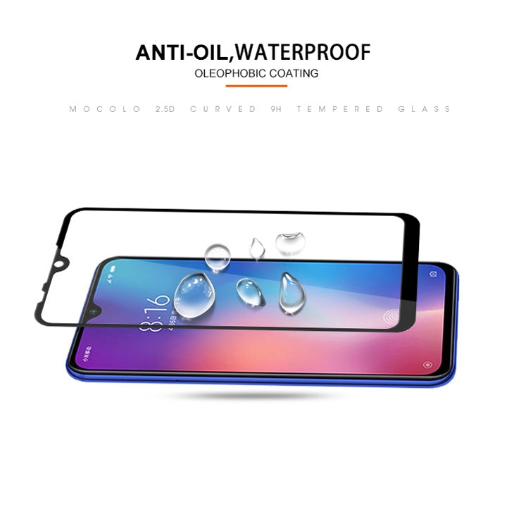 mocolo 0.33mm 9H 2.5D Full Glue Silk Print Tempered Glass Film for Xiaomi Mi 9 SE