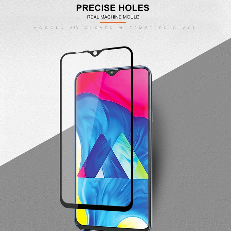 mocolo 0.33mm 9H 2.5D Full Glue Silk Print Tempered Glass Film for Galaxy M10