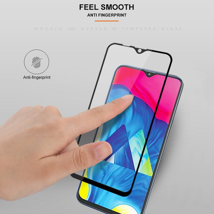 mocolo 0.33mm 9H 2.5D Full Glue Silk Print Tempered Glass Film for Galaxy M10