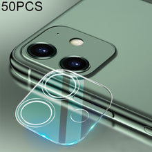 Load image into Gallery viewer, For iPhone 11 50pcs HD Rear Camera Lens Protector Tempered Glass Film
