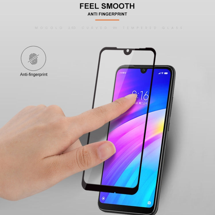 mocolo 0.33mm 9H 2.5D Full Glue Tempered Glass Film for Xiaomi Redmi 7