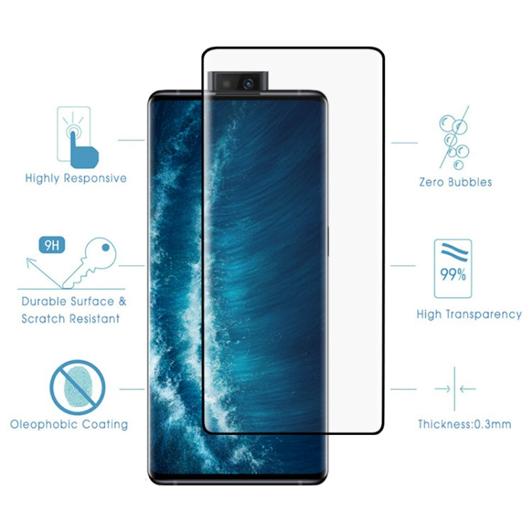 For Vivo NEX 3S 5G 9H HD 3D Curved Edge Tempered Glass Film (Black), For Vivo NEX 3S 5G(Black)(1 PC), For Vivo NEX 3S 5G(1 PC)