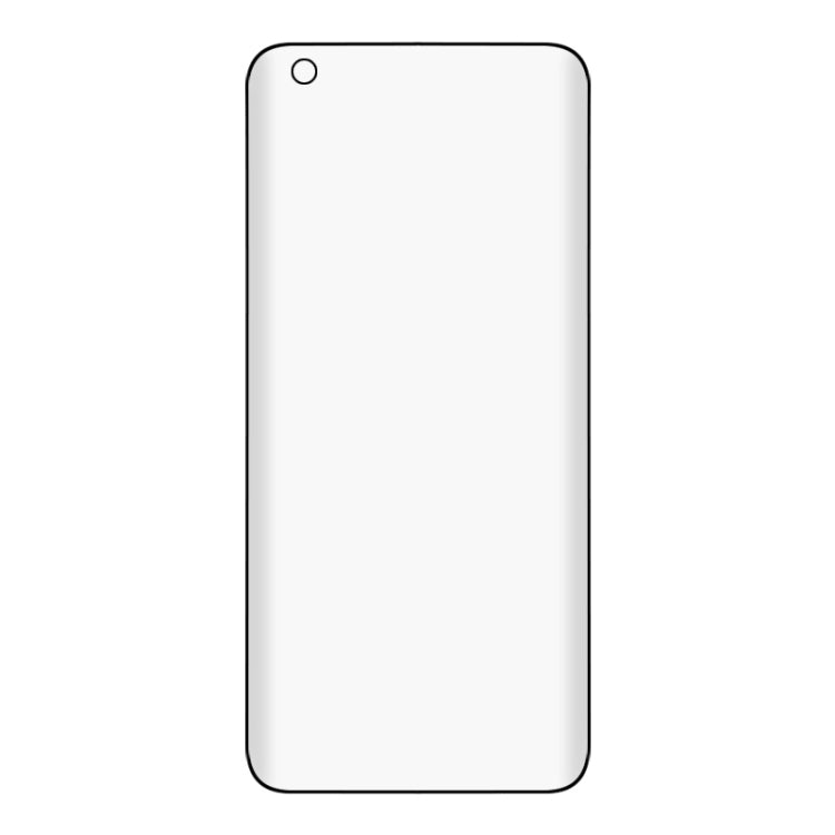 For Xiaomi Mi 10 Pro 5G 9H HD 3D Curved Edge Tempered Glass Film (Black)