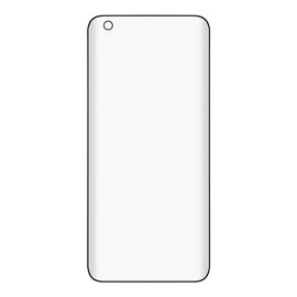 For Xiaomi Mi 10 Pro 5G 9H HD 3D Curved Edge Tempered Glass Film (Black)