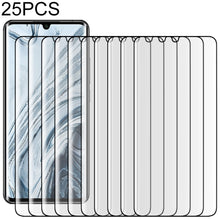 Load image into Gallery viewer, 25 PCS For Xiaomi Mi Note 10 9H HD 3D Curved Edge Tempered Glass Film (Transparent)