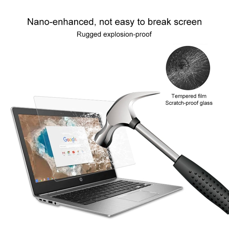 Laptop Screen HD Tempered Glass Protective Film for HP Chromebook 13 G1 (ENERGY STAR) 13.3 inch, For HP Chromebook 13 G1 (ENERGY STAR) 13.3 inch