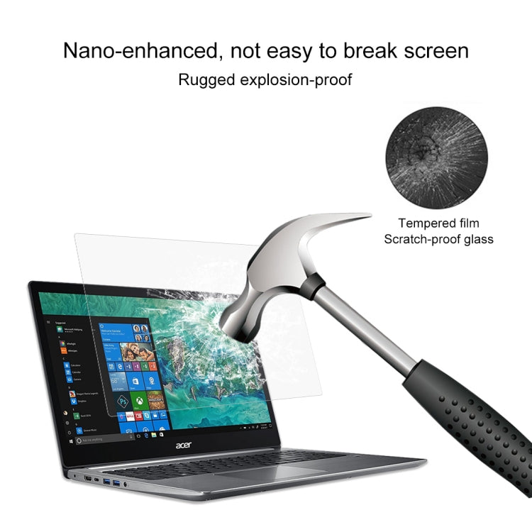 Laptop Screen HD Tempered Glass Protective Film for Acer Swift 3 Laptop - SF315-41-R6J9 15.6 inch, For Acer Swift 3 Laptop - SF315-41-R6J9 15.6 inch
